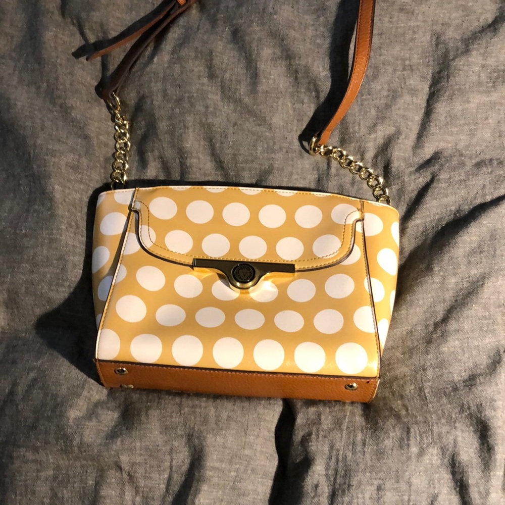 Anne Klein Polka Dot Crossbody